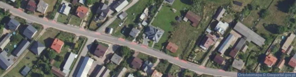 Zdjęcie satelitarne Strażacka ul.