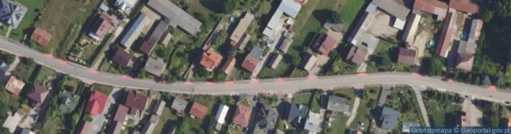 Zdjęcie satelitarne Strażacka ul.