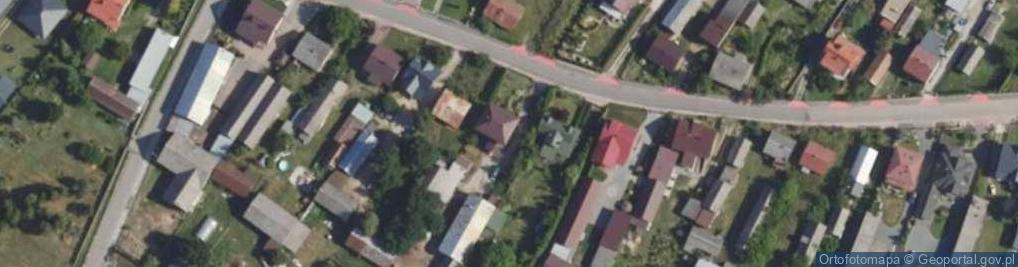 Zdjęcie satelitarne Strażacka ul.