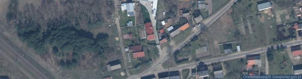 Zdjęcie satelitarne Strażacka ul.