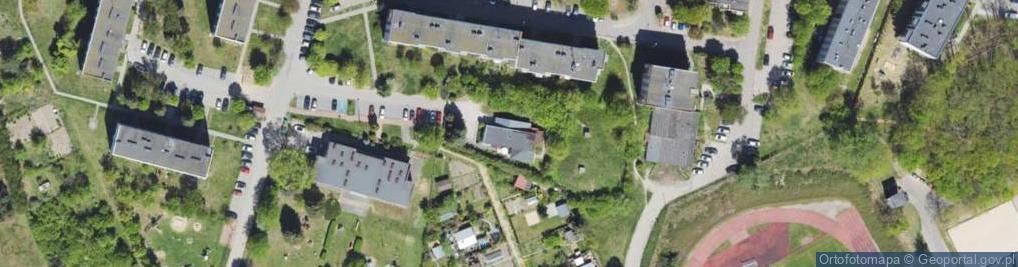 Zdjęcie satelitarne Stacyjna ul.