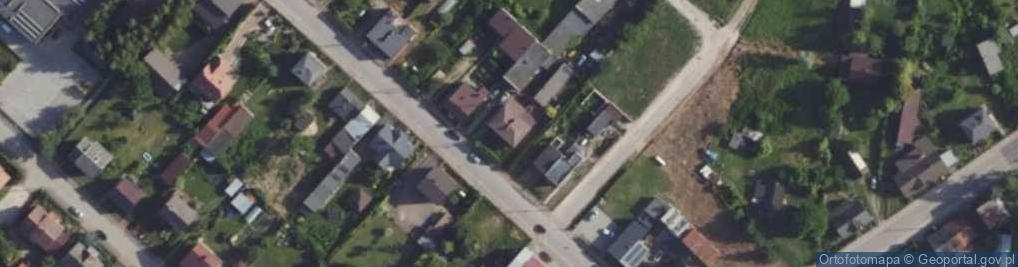 Zdjęcie satelitarne Strażacka ul.