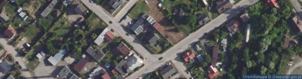 Zdjęcie satelitarne Strażacka ul.