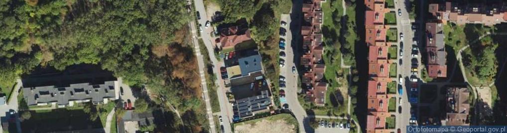 Zdjęcie satelitarne Starodworska ul.