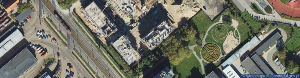 Zdjęcie satelitarne Stwosza Wita ul.