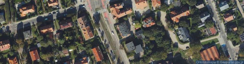 Zdjęcie satelitarne Stwosza Wita ul.
