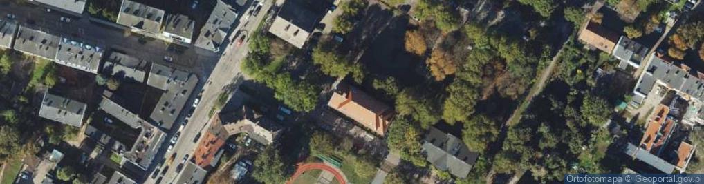 Zdjęcie satelitarne Strajku Dokerów ul.