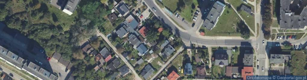 Zdjęcie satelitarne Stolarska ul.