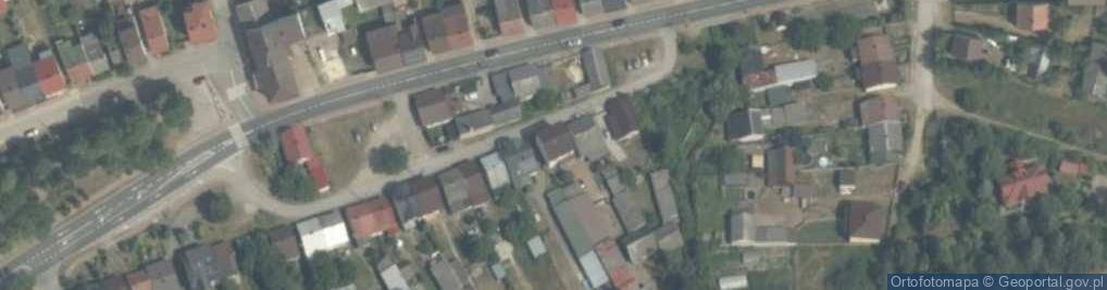 Zdjęcie satelitarne Strażacka ul.