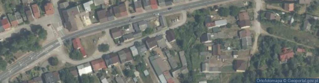 Zdjęcie satelitarne Strażacka ul.