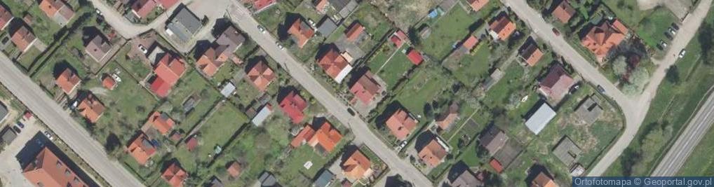 Zdjęcie satelitarne Struga ul.