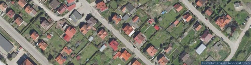 Zdjęcie satelitarne Struga ul.