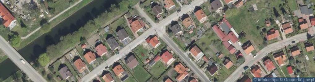 Zdjęcie satelitarne Struga ul.