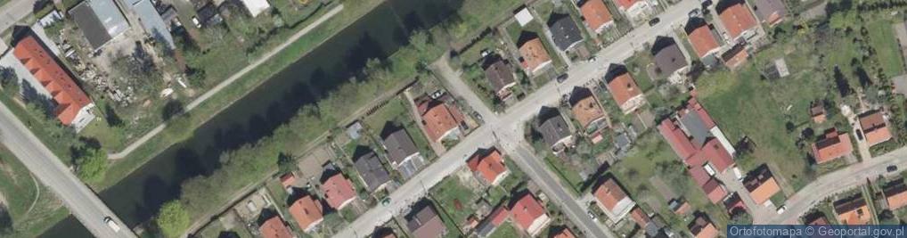 Zdjęcie satelitarne Struga ul.
