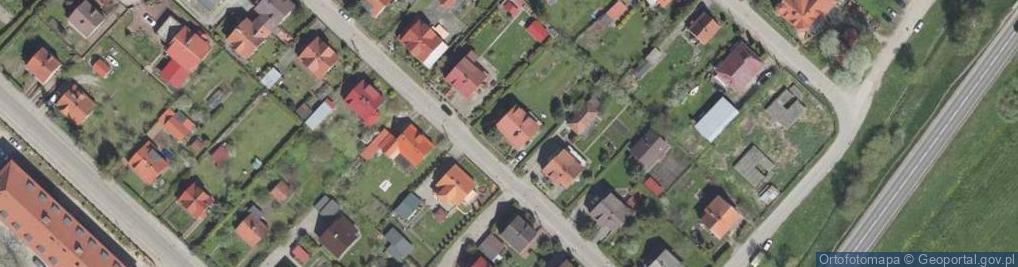 Zdjęcie satelitarne Struga ul.