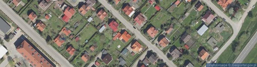 Zdjęcie satelitarne Struga ul.