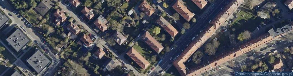 Zdjęcie satelitarne Styczyńskiego Wincentego ul.