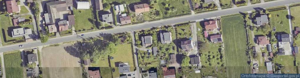 Zdjęcie satelitarne Strażacka ul.