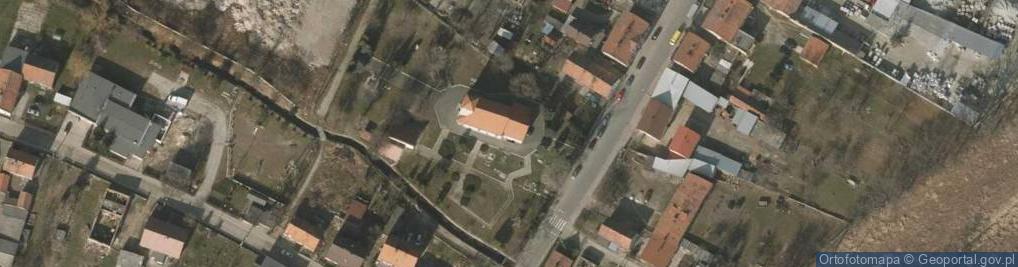 Zdjęcie satelitarne Strzegomska ul.