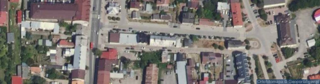 Zdjęcie satelitarne Strażacka ul.