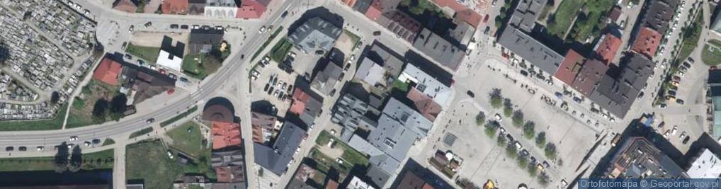 Zdjęcie satelitarne Strażacka ul.