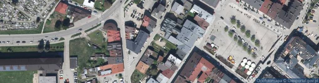 Zdjęcie satelitarne Strażacka ul.