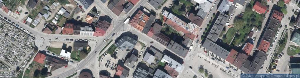 Zdjęcie satelitarne Stróżowska ul.