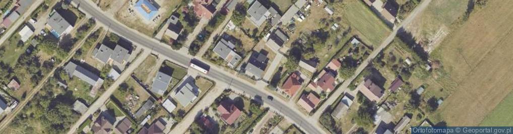 Zdjęcie satelitarne Strażacka ul.