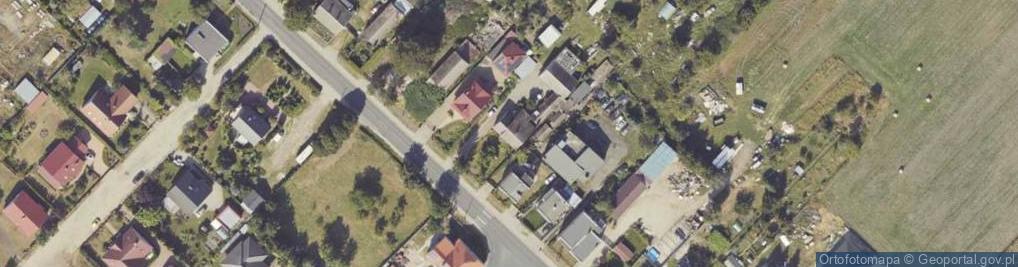 Zdjęcie satelitarne Strażacka ul.