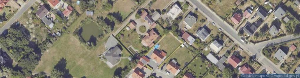 Zdjęcie satelitarne Strażacka ul.