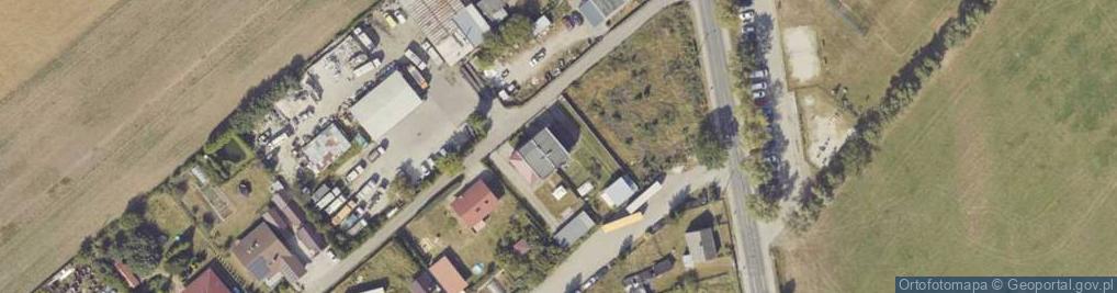 Zdjęcie satelitarne Strażacka ul.