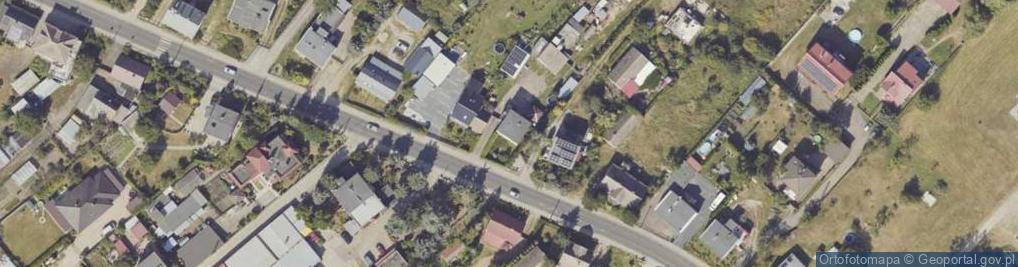 Zdjęcie satelitarne Strażacka ul.