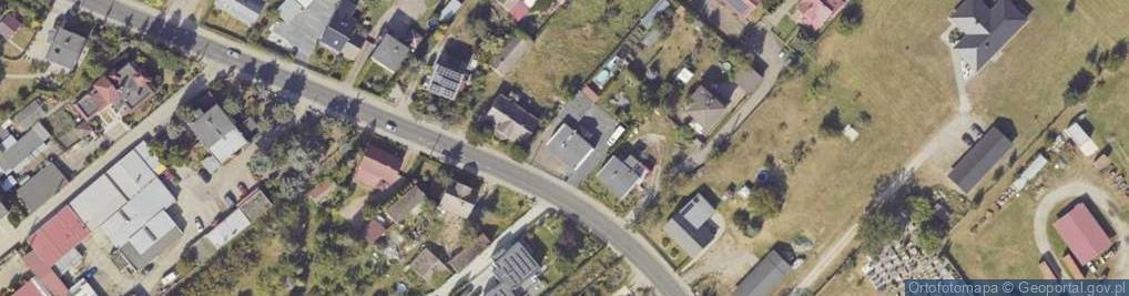 Zdjęcie satelitarne Strażacka ul.