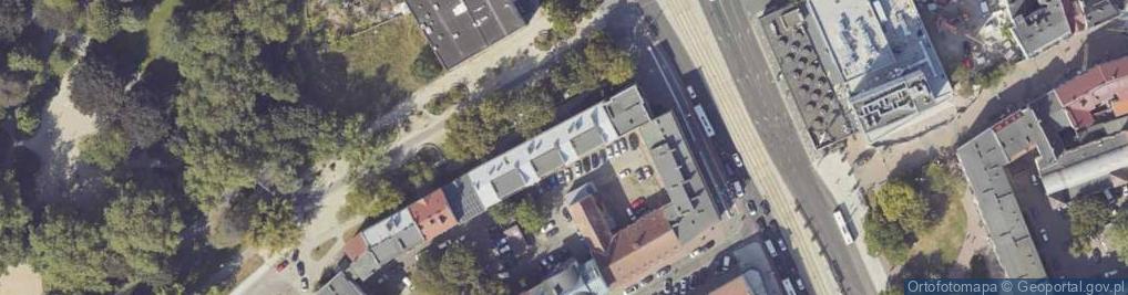 Zdjęcie satelitarne Strzelecka ul.