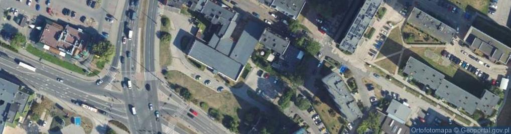 Zdjęcie satelitarne Stefana Batorego ul.