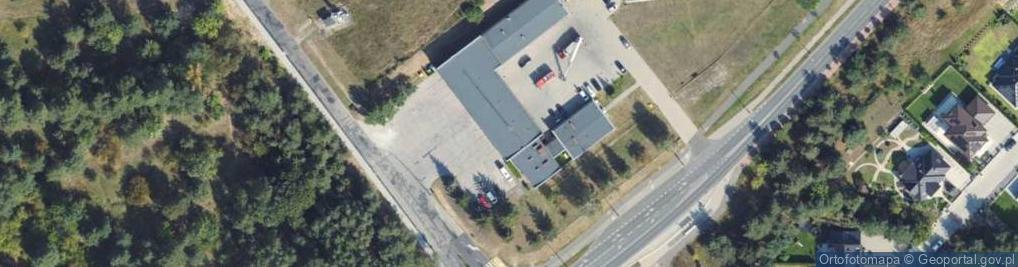 Zdjęcie satelitarne Strażacka ul.