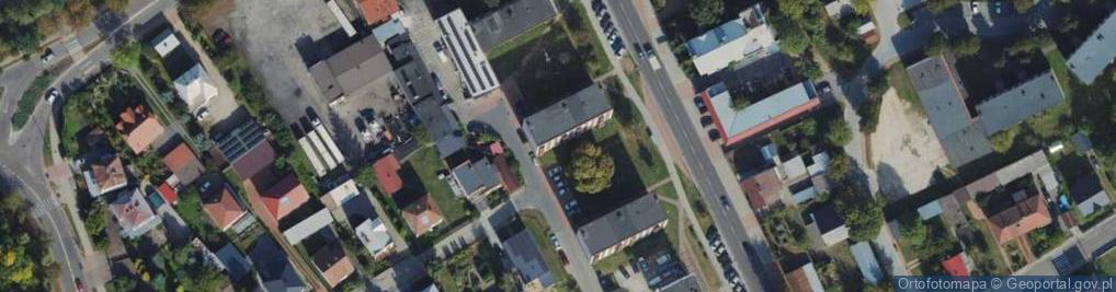 Zdjęcie satelitarne Stefana Batorego ul.
