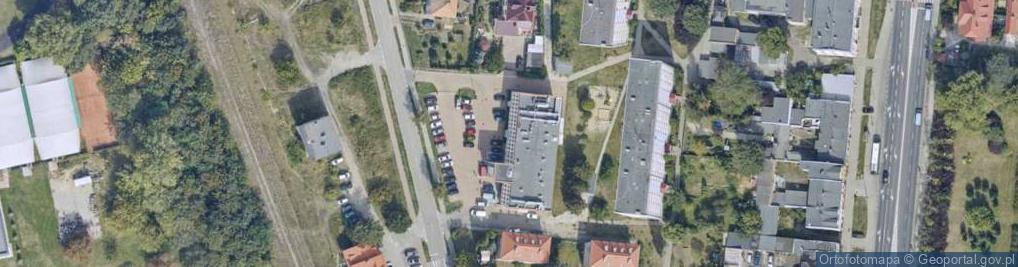 Zdjęcie satelitarne Staropoznańska ul.