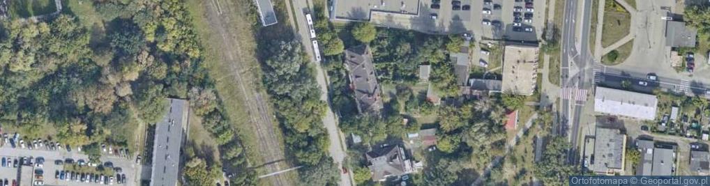 Zdjęcie satelitarne Staropoznańska ul.