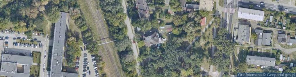 Zdjęcie satelitarne Staropoznańska ul.