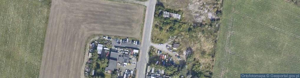 Zdjęcie satelitarne Staropoznańska ul.