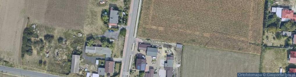 Zdjęcie satelitarne Staropoznańska ul.