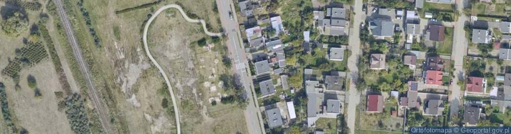 Zdjęcie satelitarne Staropoznańska ul.