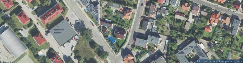 Zdjęcie satelitarne Stefana Batorego ul.