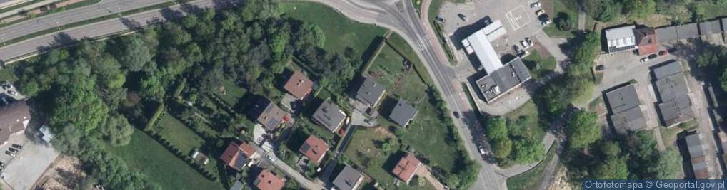 Zdjęcie satelitarne Stokrotek ul.