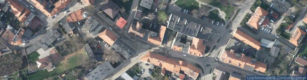 Zdjęcie satelitarne Strzegomska ul.
