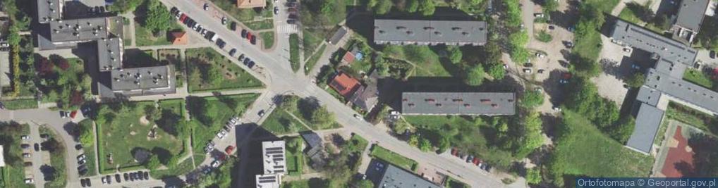 Zdjęcie satelitarne Starowiejska ul.