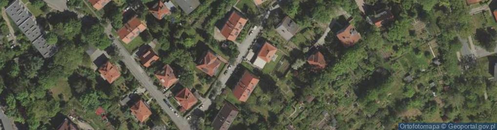 Zdjęcie satelitarne Studencka ul.