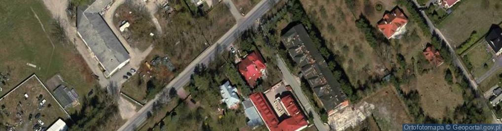 Zdjęcie satelitarne Stołeczna ul.