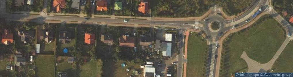 Zdjęcie satelitarne Strzelecka ul.